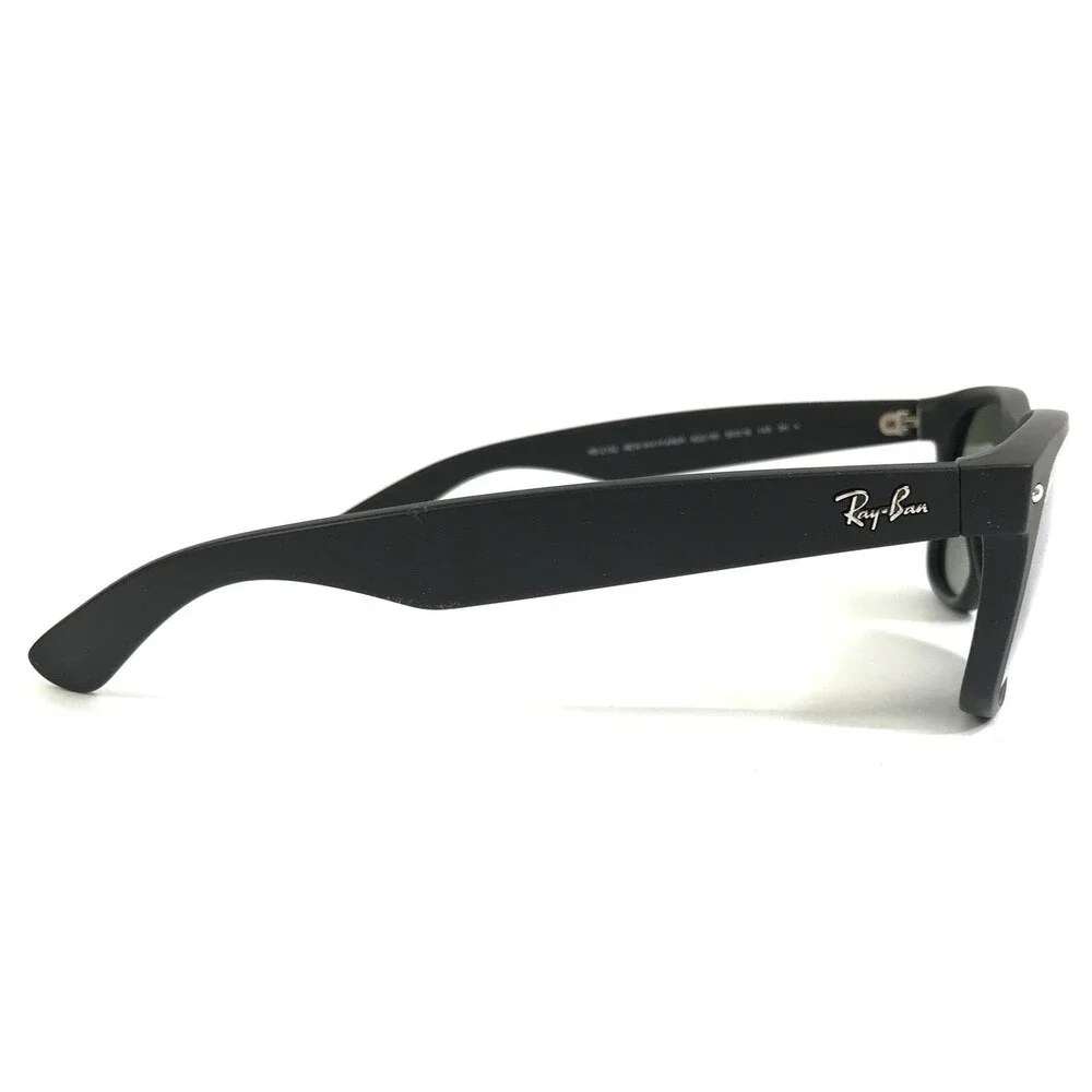 Ray-Ban Sunglasses RB2132 NEW WAYFARER 622/30 Matte Black w/ Silver Flash 55 mm